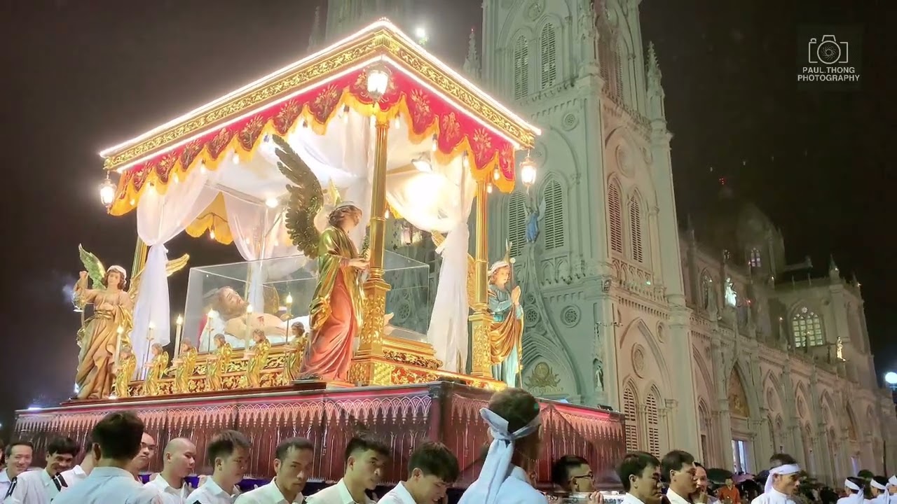 KIỆU TÁNG XÁC CHÚA - GX ĐỀN THÁNH KIÊN LAO 2023