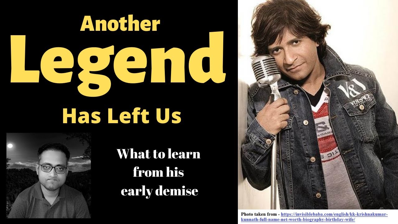 Why singer KK died ?