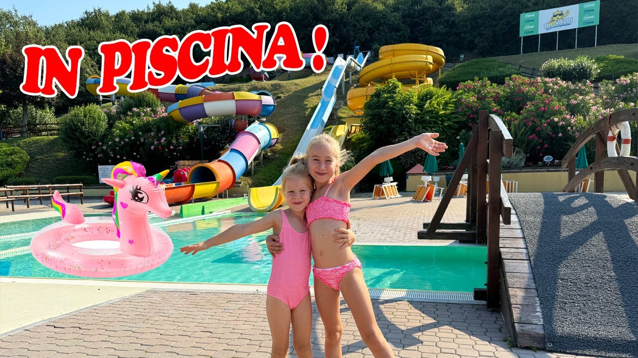 VLOG ANDIAMO IN PISCINA E VANESSA SI SPAVENTA!