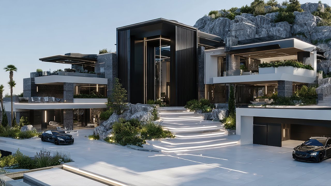 This Ultra-Modern Mansion Isn’t Built on the Hill— It’s Engineered Into It