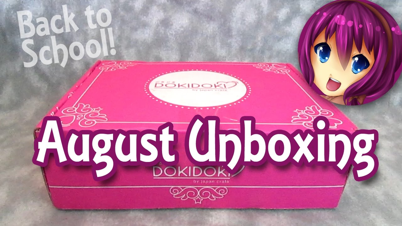 DokiDoki Unboxing (August 2016)