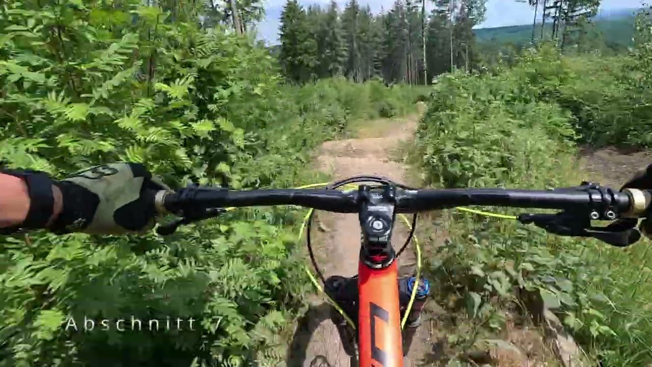Das erste mal am Flow Trail Siegen