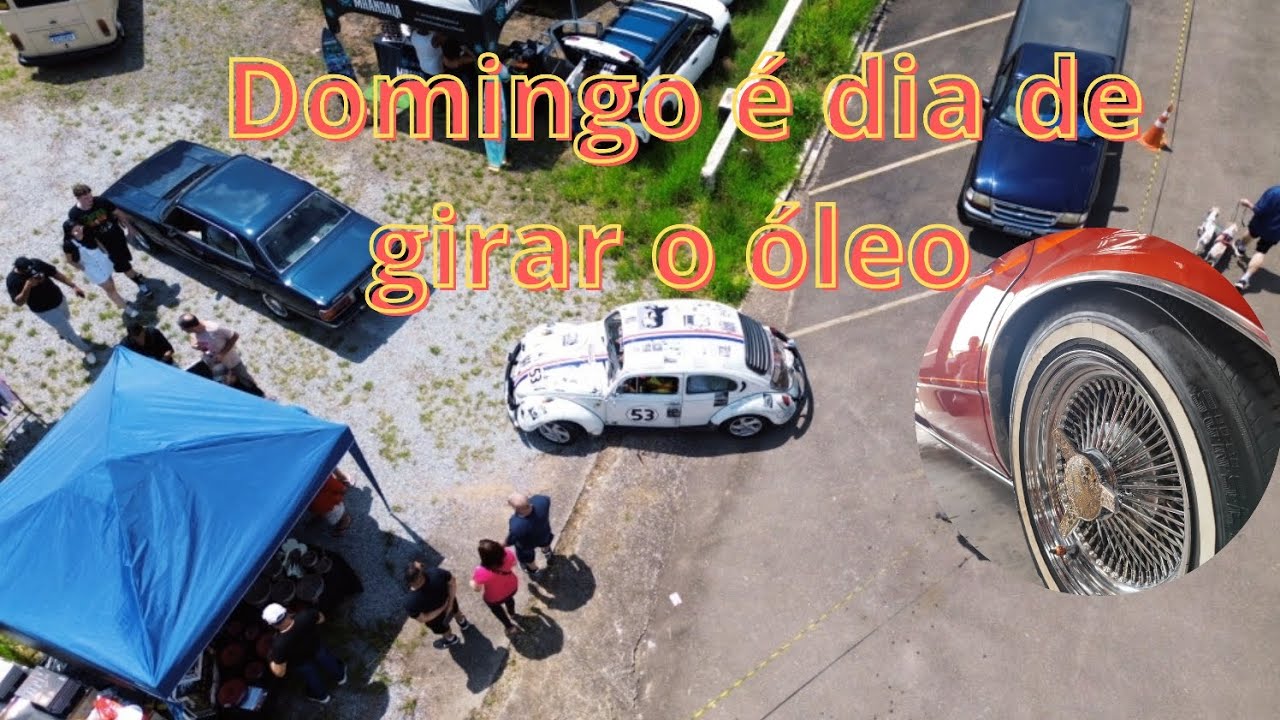 Santo André Reuniu os carros clássicos ea família para esse domingo 