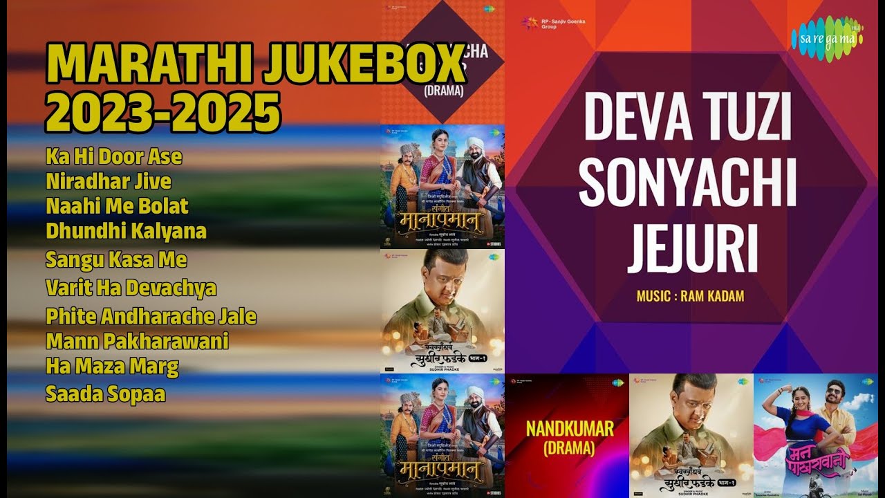 मराठी हिट्स 2023-2025 | Meenakshi Songs | Ka Hi Door Ase | Niradhar Jive | Naahi Me Bolat