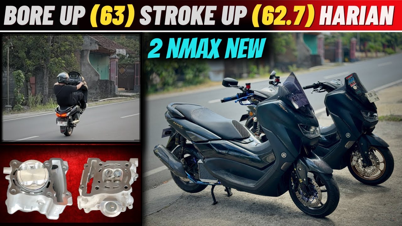 BORE UP & STROKE UP NMAX HARIAN TOURING