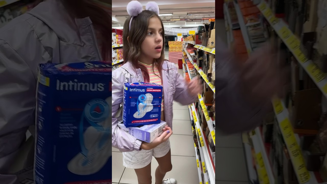 Vai levar absorvente achando que &eacute; lencinho #shots