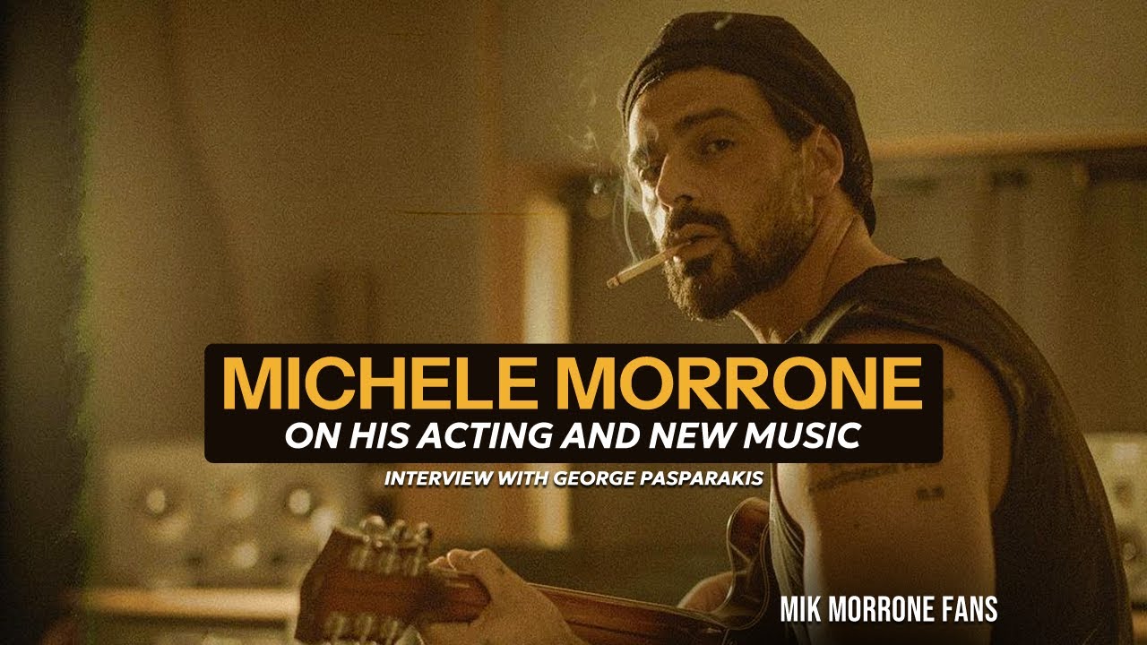Michele Morrone on his acting and new music 💛 #michelemorrone #actor #musician #interview