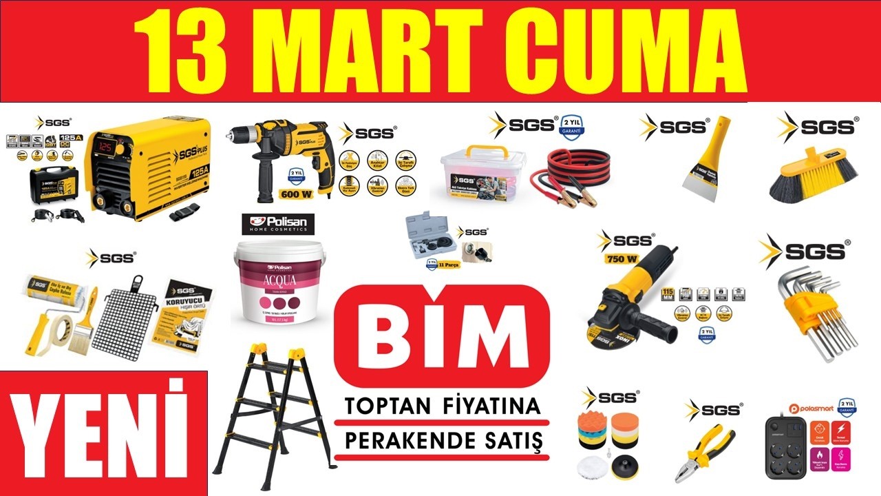 BİM YENİ ÜRÜNLER | BİM 13 MART CUMA | BİM AKTÜEL HIRDAVAT ÜRÜNLERİ | BİM BU HAFTA #kampanyaindirim