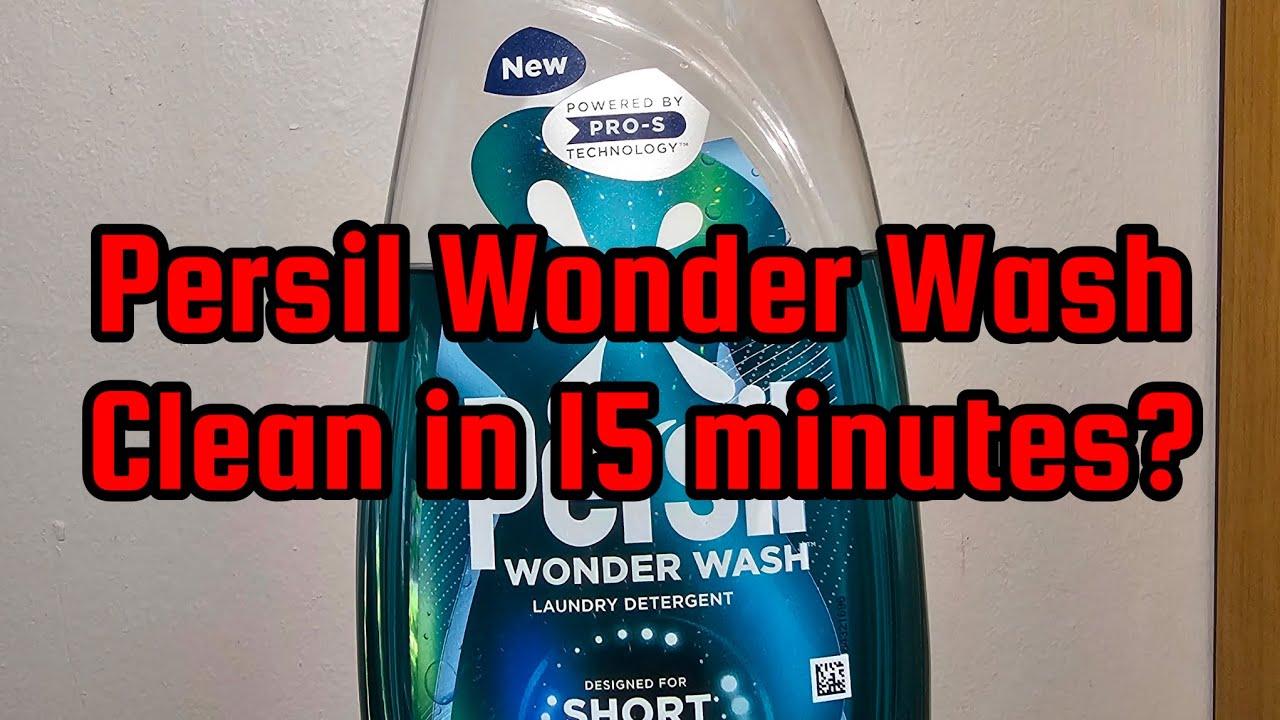 Persil Wonder Wash: Clean in 15 minutes