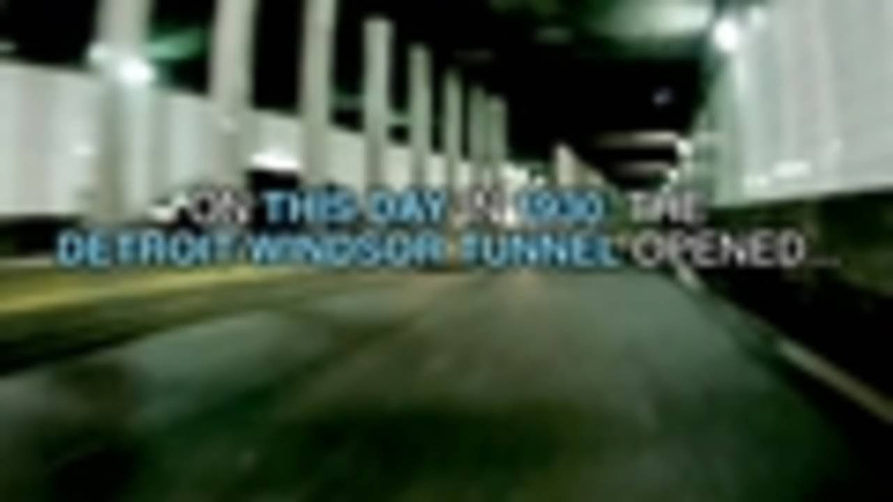 This week in 1930: Detroit-Windsor Tunnel opens