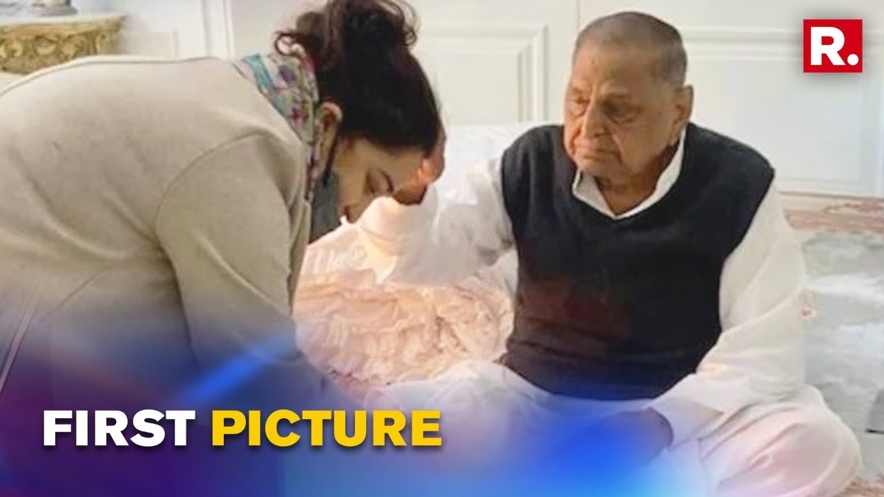 Aparna Yadav Meets Father-In-Law Mulayam Singh Yadav After Joining BJP, Gets SP Patriach's Blessing