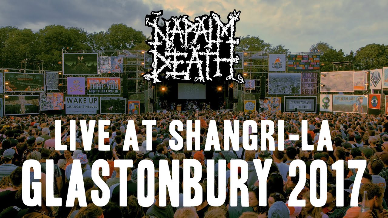 Napalm Death Live @ Shangri-La, Glastonbury 2017 (Full Set)