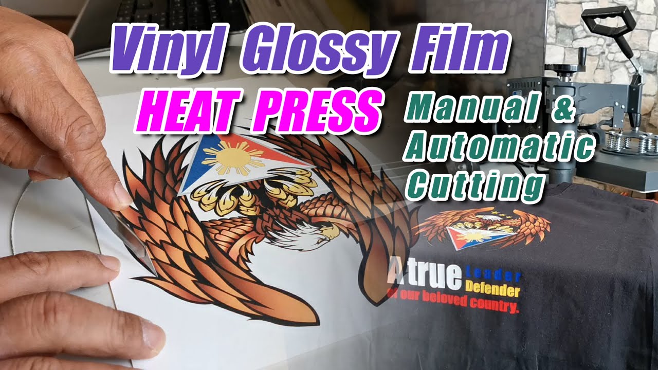 Vinyl Glossy Film, HEAT PRESS