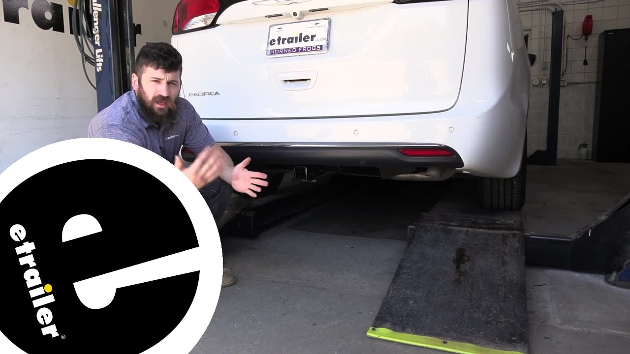 etrailer | Install: Curt Trailer Hitch Receiver on a 2017 Chrysler Pacifica