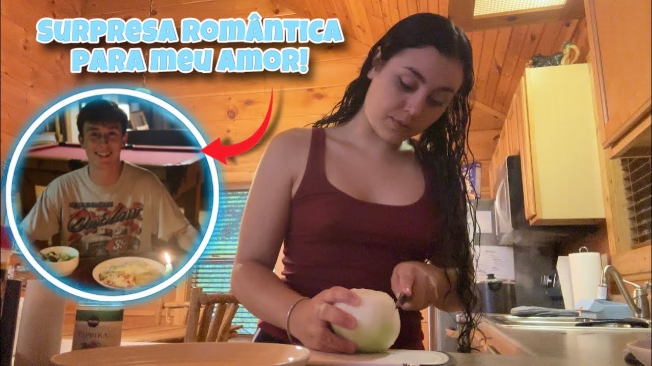 Surpreendi Meu Marido Com Um Jantar Feito Por Mim!