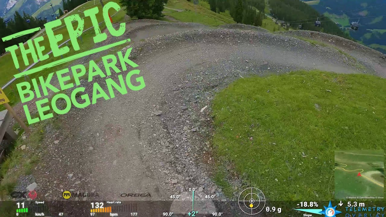 Steinbergline Full Ride / Bikepark Leogang - 4K