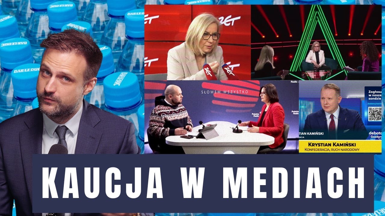 Co politycy mówią o systemie kaucyjnym? I o co pytają dziennikarze?