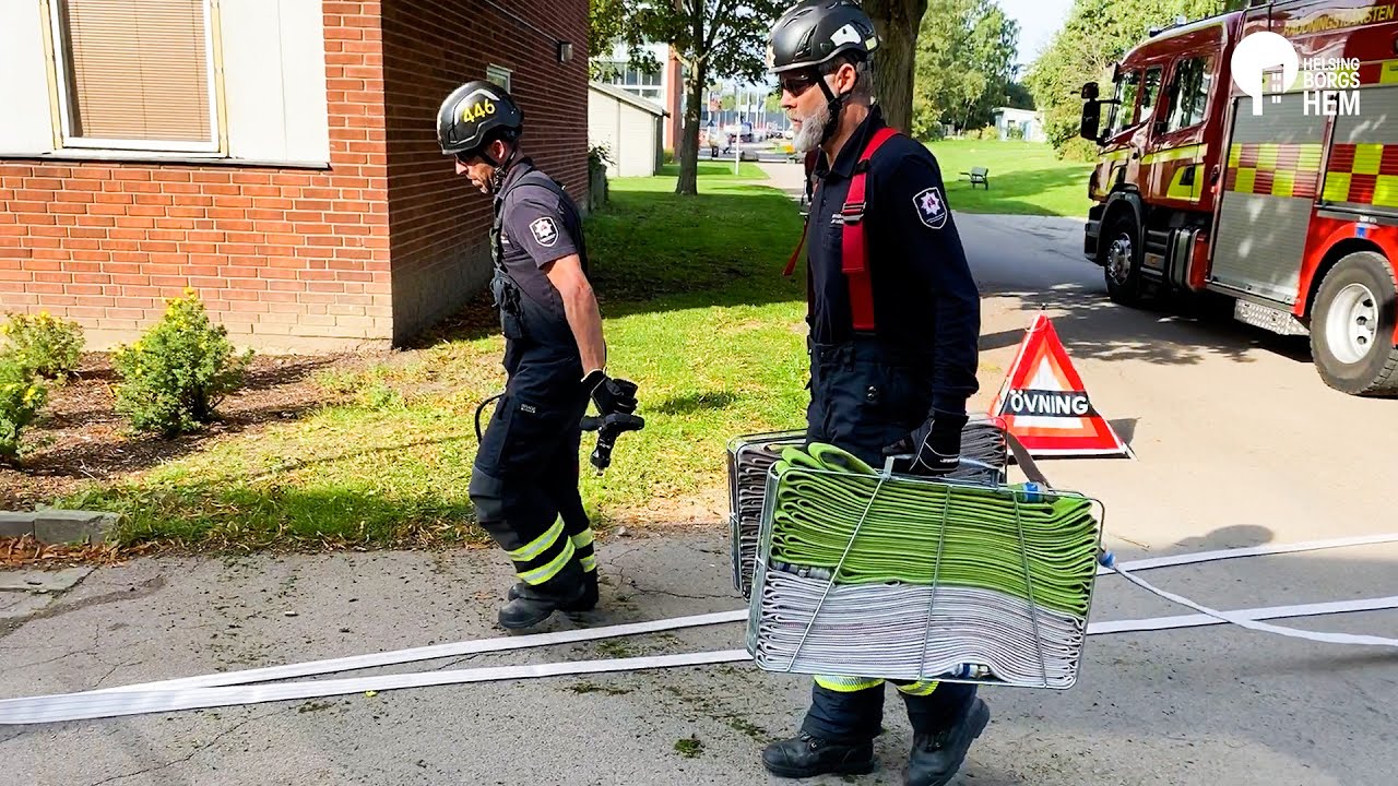 I samarbete med Räddningstjänsten