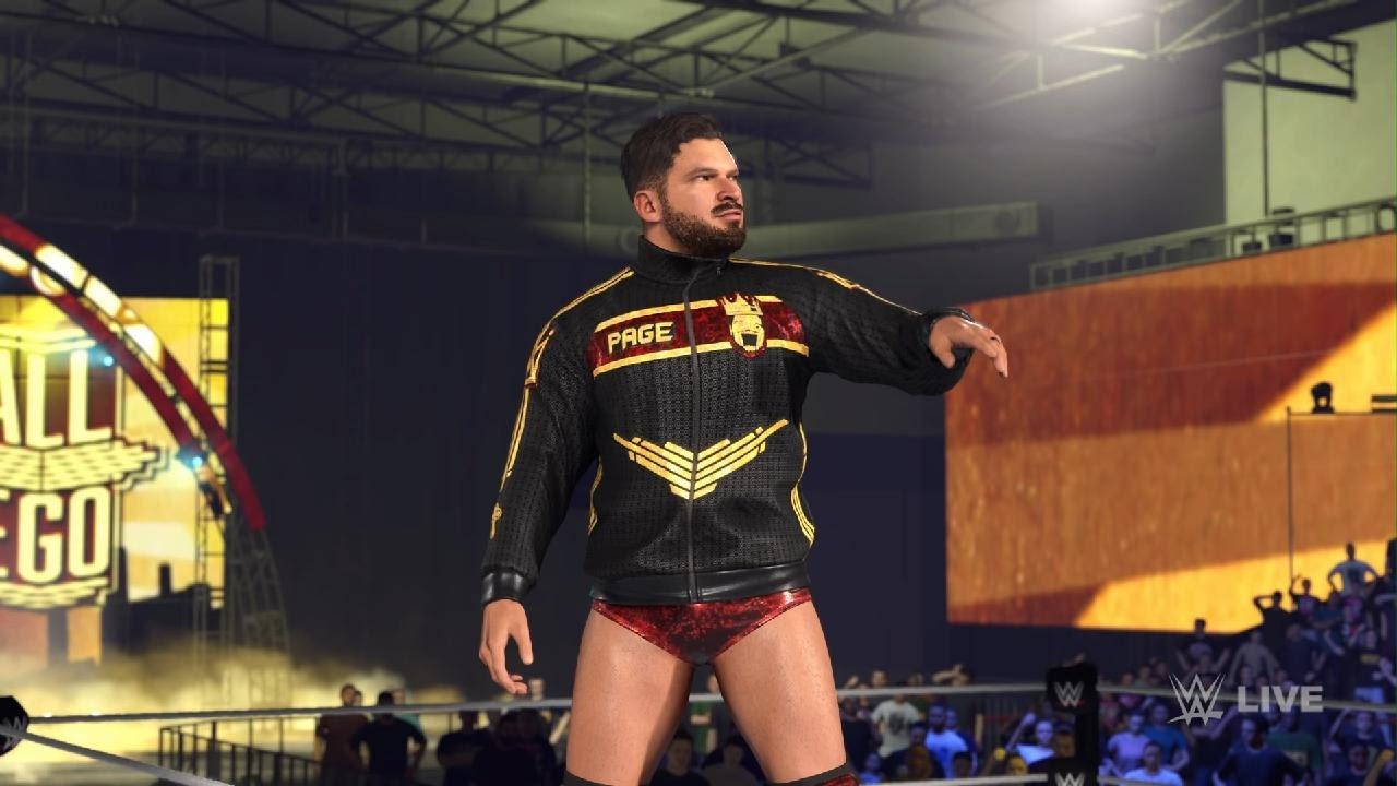 WWE 2K26-Ethan Page Vs Mr Iguana