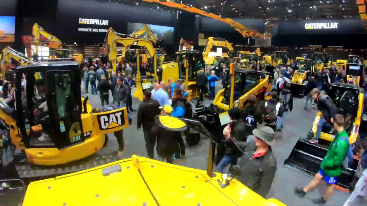 Take a Look Around the Caterpillar Stand at bauma Munich 2019
