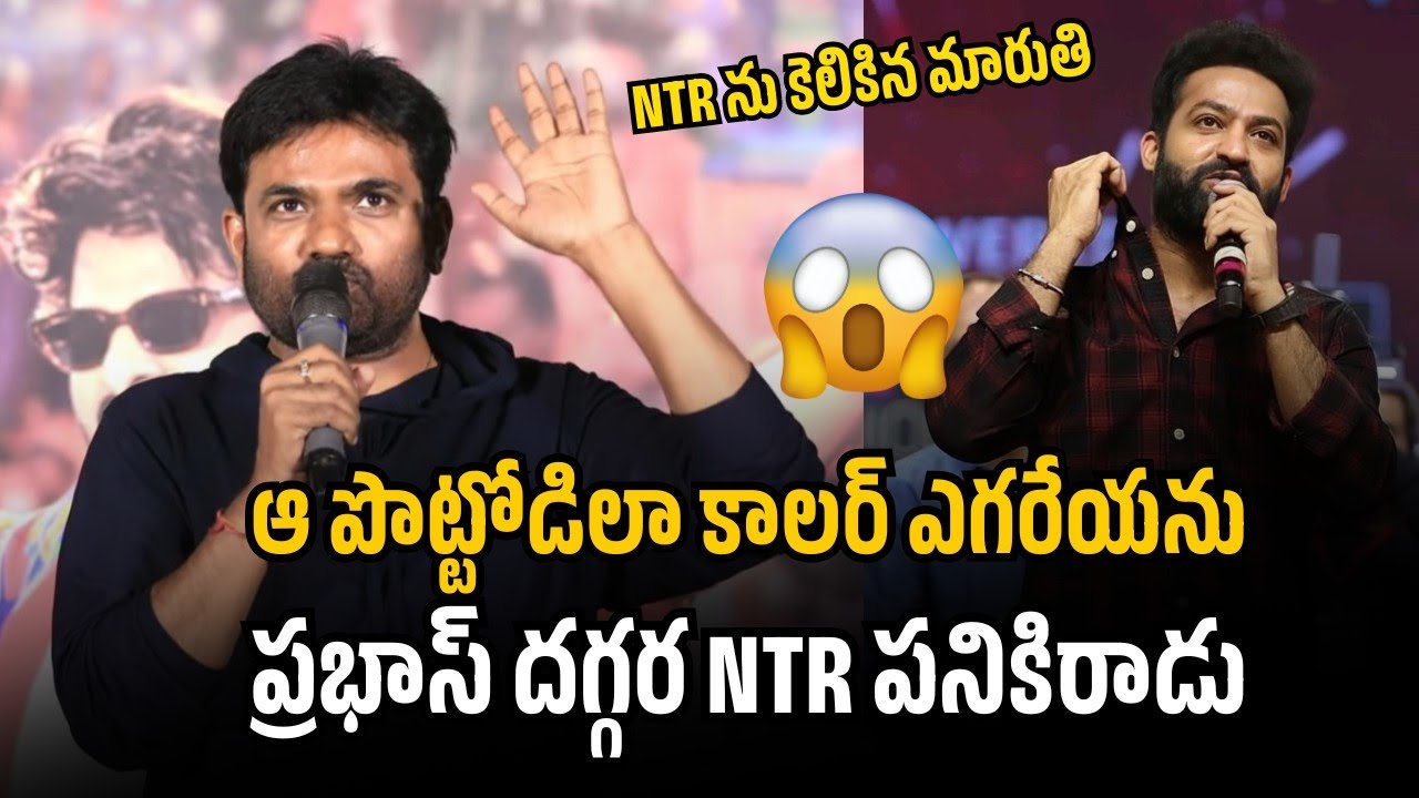 Director Maruthi Comments On NTR  | Director Maruthi Speech At Rebel Saab Fans Festival Event 