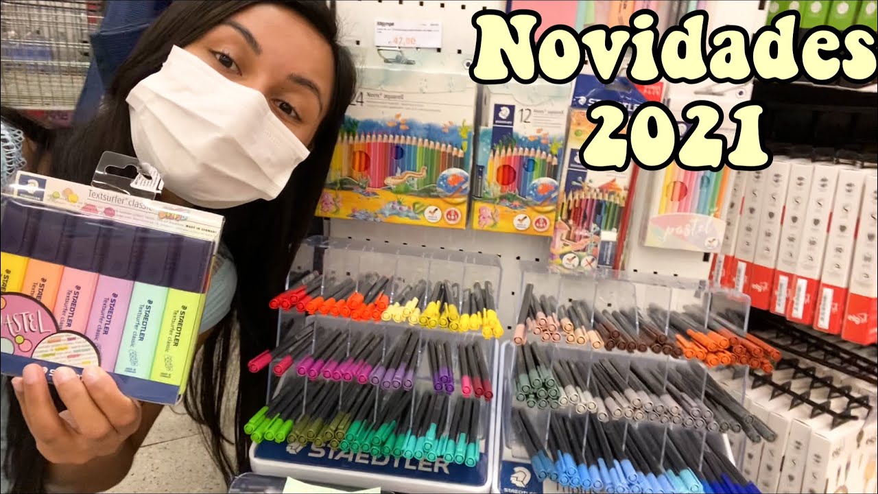 Tour completo pela Kalunga papelaria (mostrando canetas e preços)