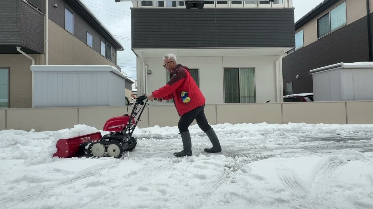 ホンダの除雪機を舐めてました💦