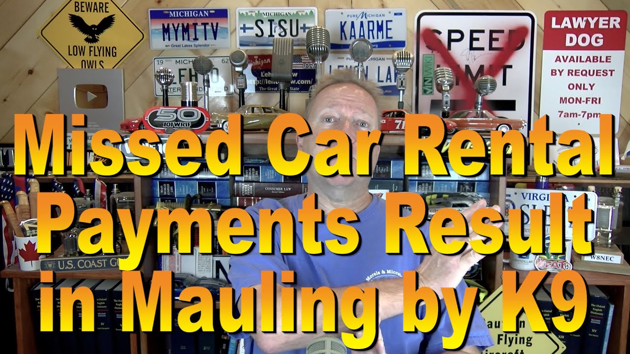 Missed Car Rental Payments Lead to Mauling by K9