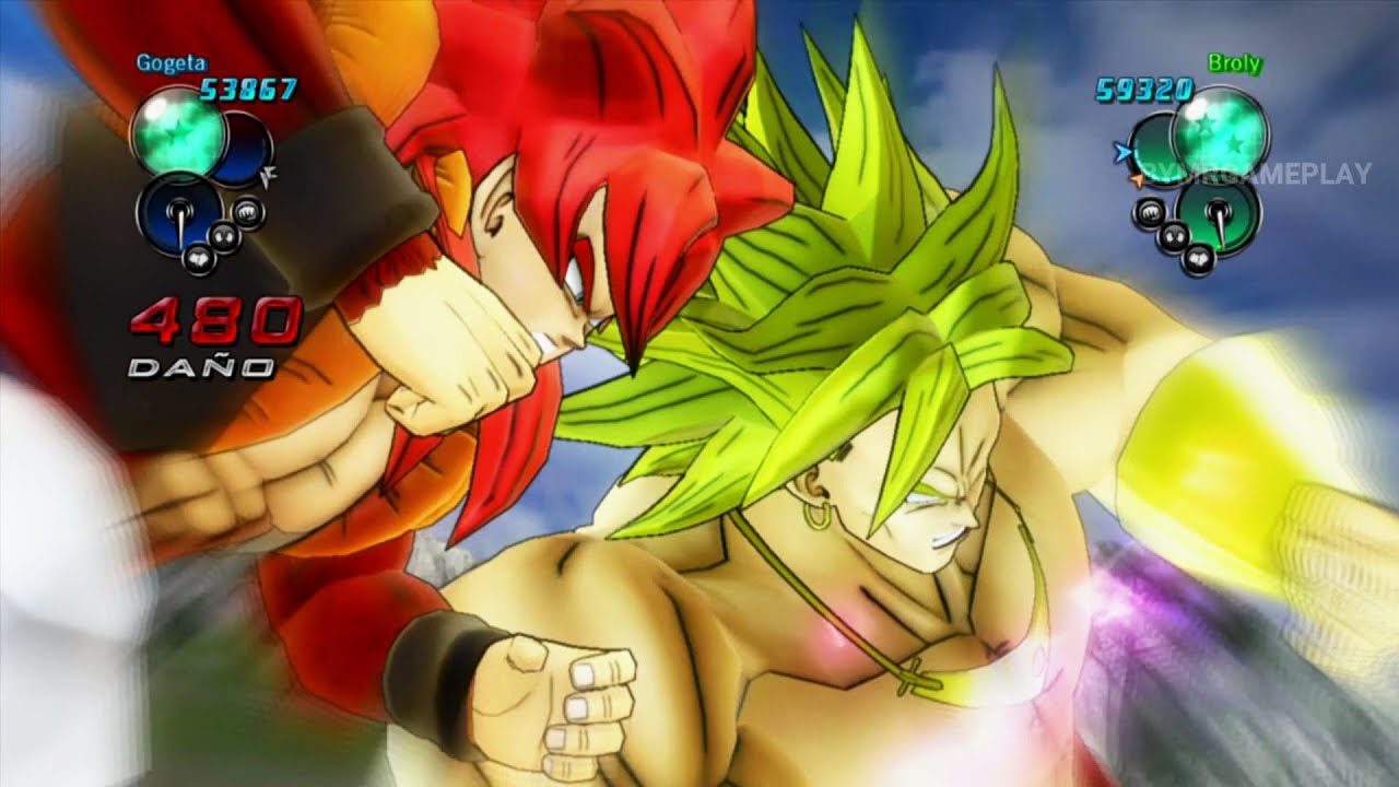 Dragon Ball Z Ultimate Tenkaichi Gogeta ssj4 vs Broly HARDEST LEVEL INSANE EPIC FIGHT