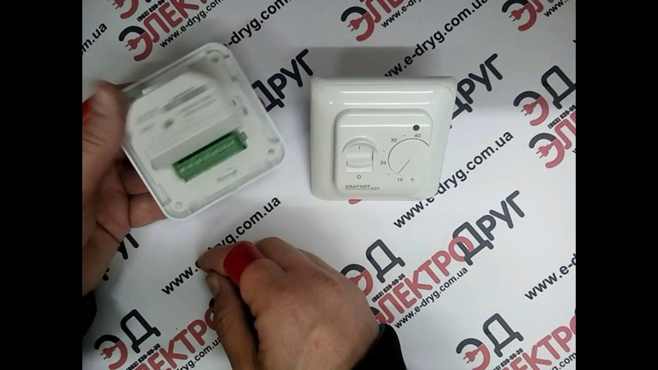 Терморегулятор Grayhot RTC70. Подключение и проверка