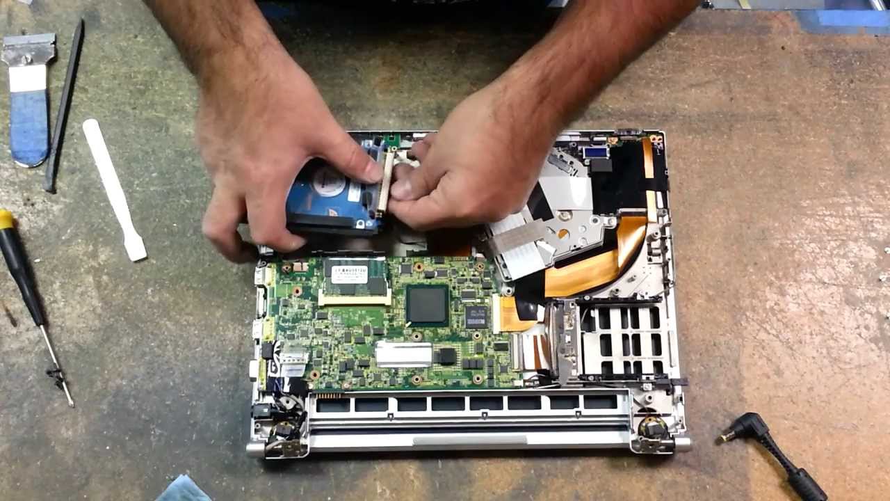 Panasonic CF-Y2 Toughbook hard drive replacement