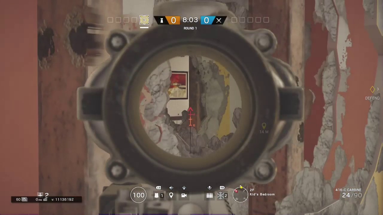 Rainbow 6 siege murder holes on house.