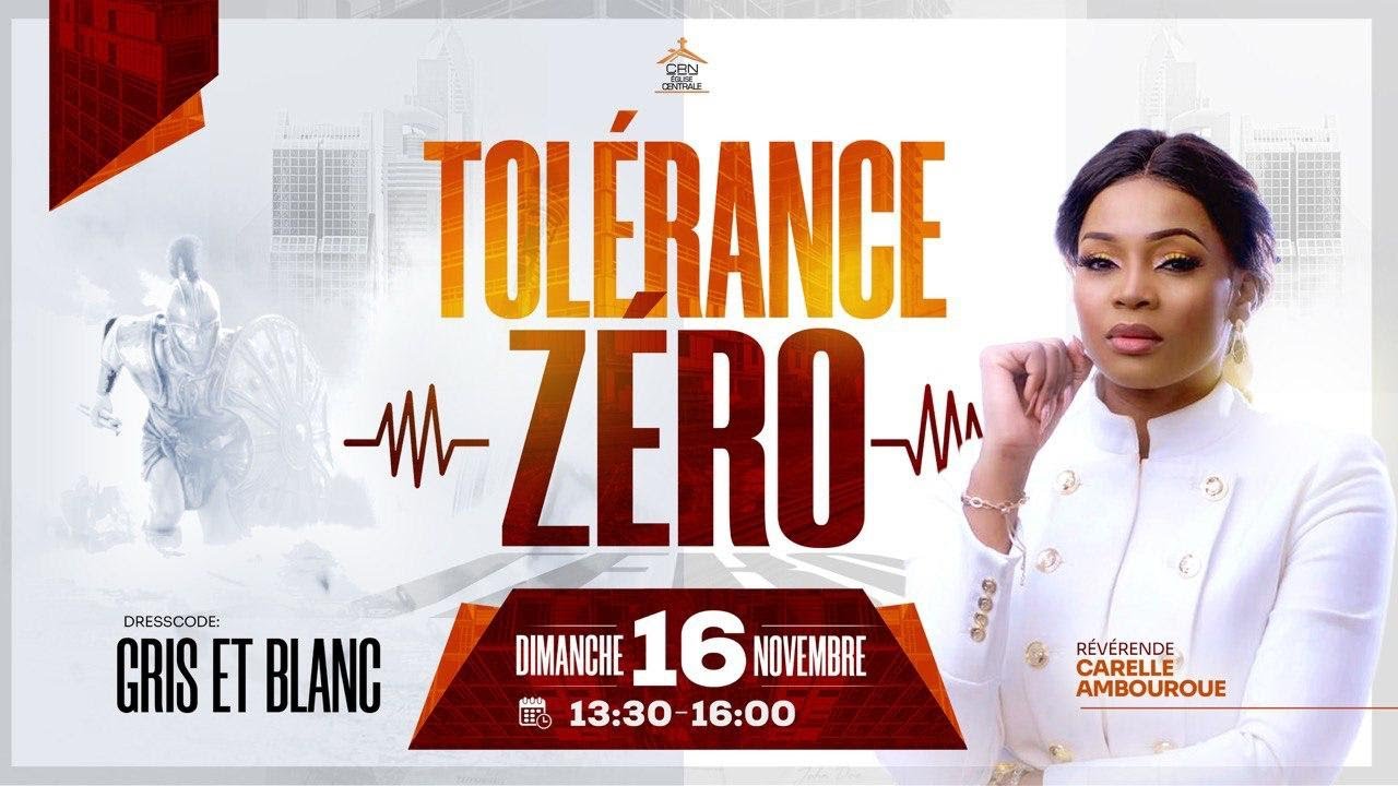 TOLÉRANCE ZÉRO - 16.11. 2025