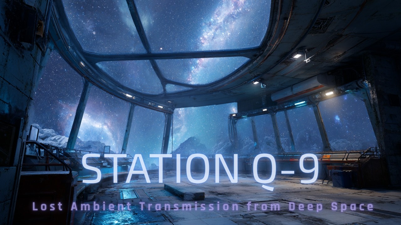 Station Q-9 | Deep Space Ambient Transmission for Sleep, Meditation & Focus [DRIFT SERIES #04]