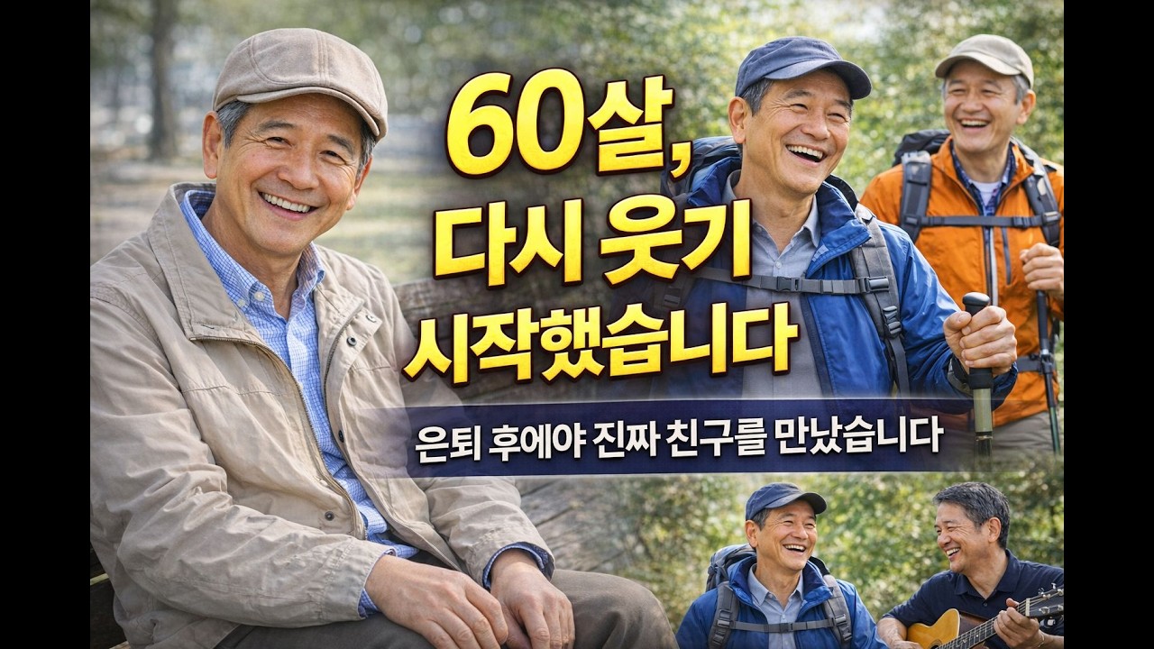 또 다른 출발, 은퇴후의 삶, 관계재설정, 다시 시작하는 용기, 신중년