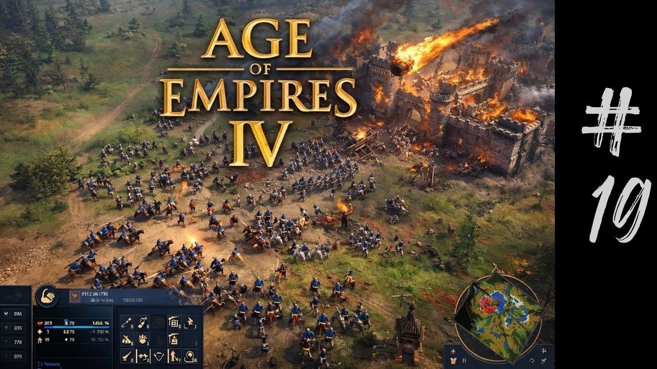 Age of Empires IV #19 - A BATALHA DO RIO KALKA - PC (1080p Walkthrough)