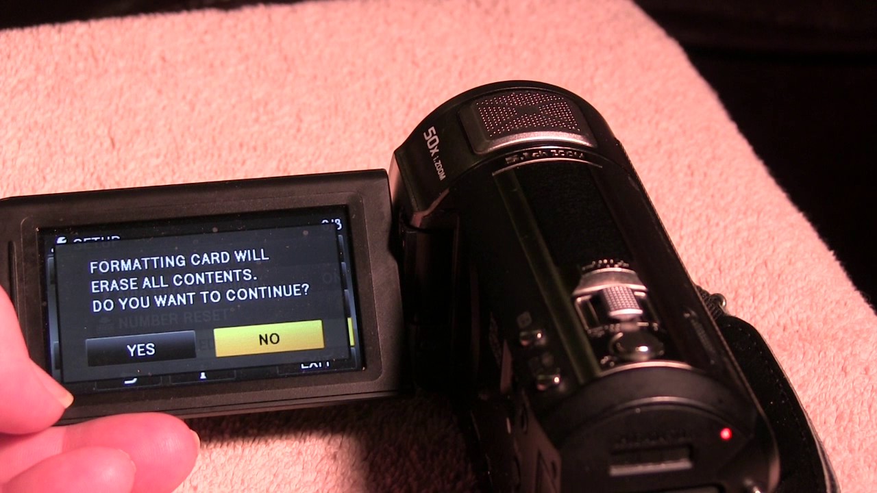 tutorial on panasonic HC-V720