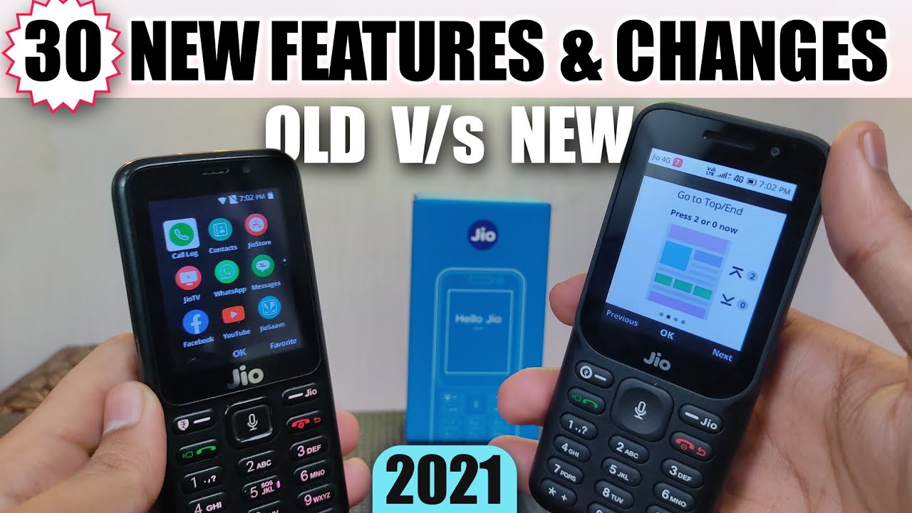 New Jio Phone 2021 Features and Tips & Tricks | Old Jio Phone Vs New Jio Phone F320B