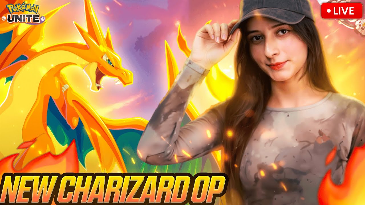 New Charizard Gameplay 🔥 | Pokémon Unite Live | Road to Master Rank 