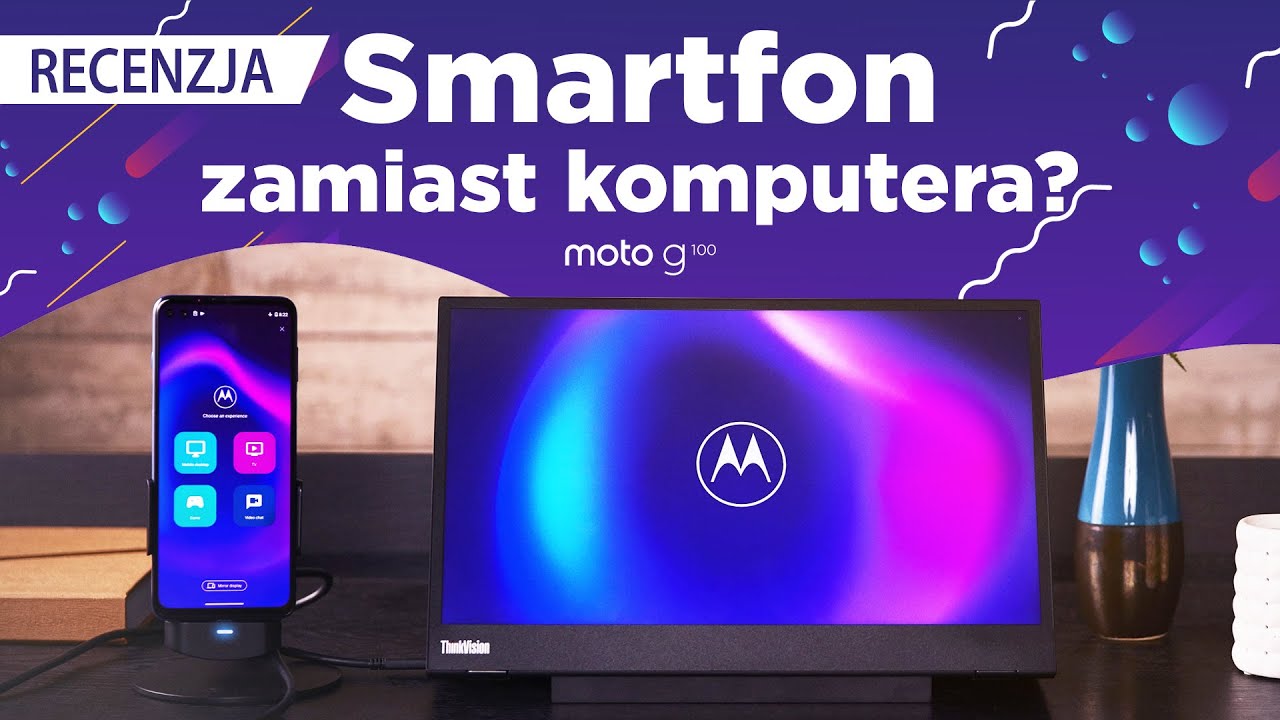 Przetestowałem Motorola Moto G100 i Ready For - Warto? Test, recenzja