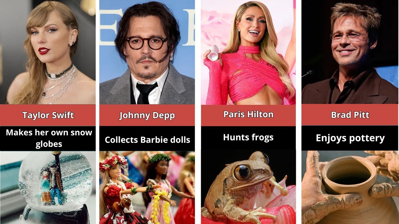 🤯 40 SECRET HOBBIES of CELEBRITIES You WON'T BELIEVE