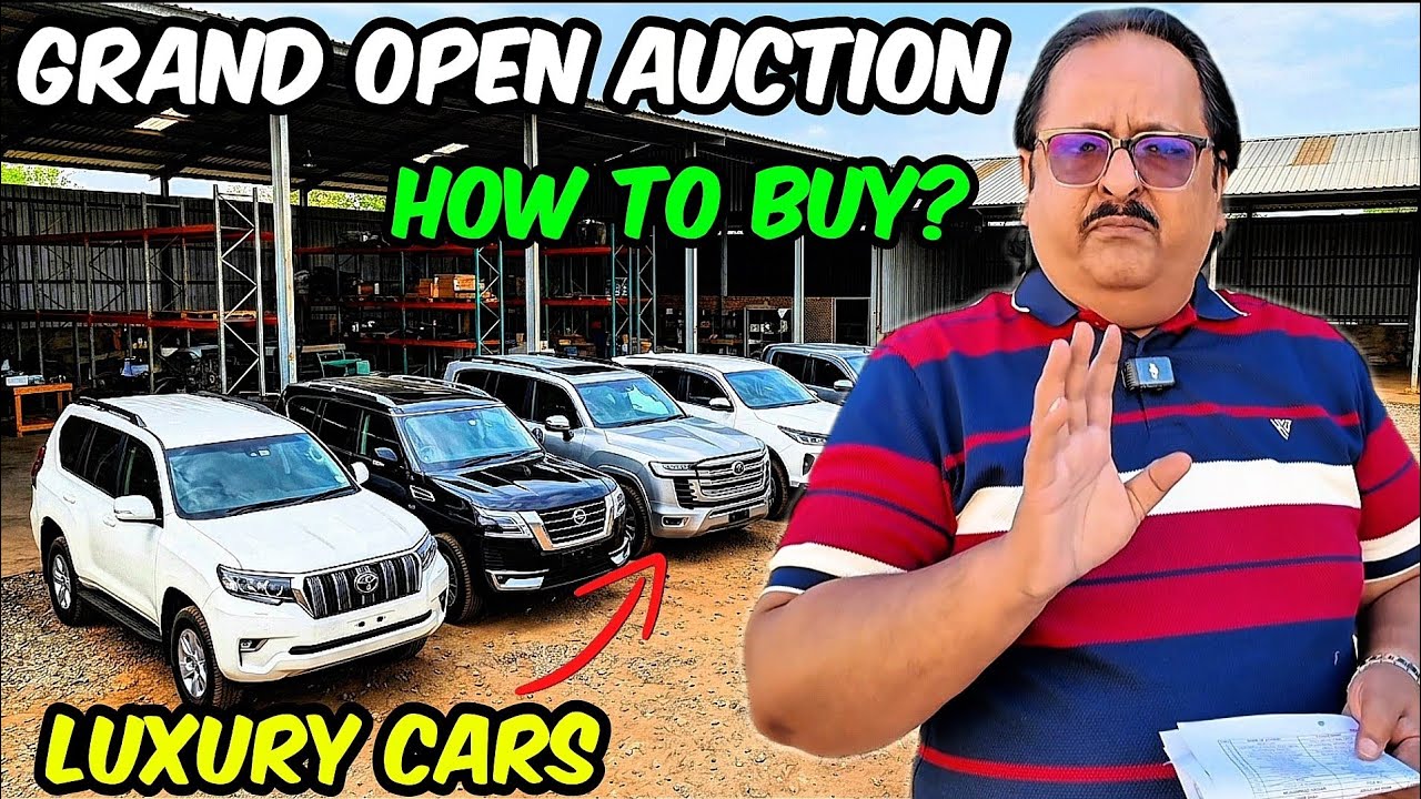 Private Cars Auction | Nissan Patrol, Prado etc | Open Auction in Karachi