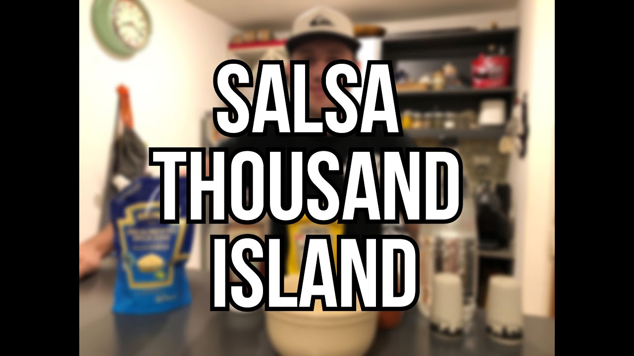 Salsa Thousand Island (Mil Islas) para tus Hamburguesas!