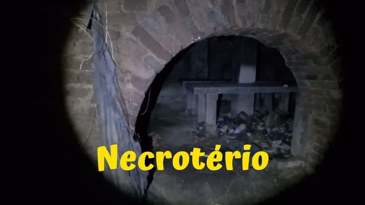 Hospital abandonado de Iguape , fui ate o Necrotério .