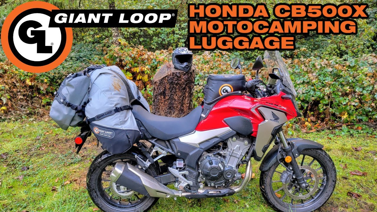 Complete Soft Luggage Setup for Honda CB500X: The Giant Loop Go Light Touring Kit