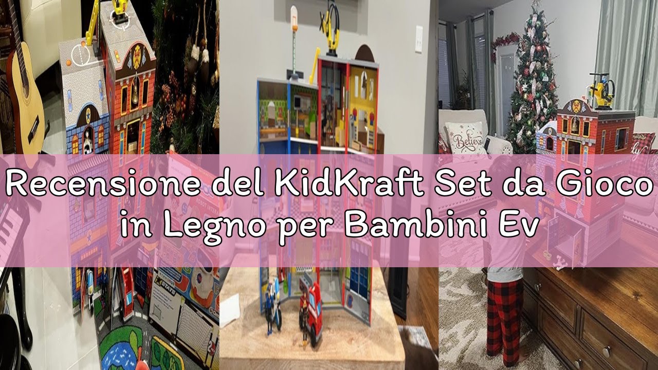 Recensione del KidKraft Set da Gioco in Legno per Bambini Everyday Heroes con Poliziotto, Cane, Moto
