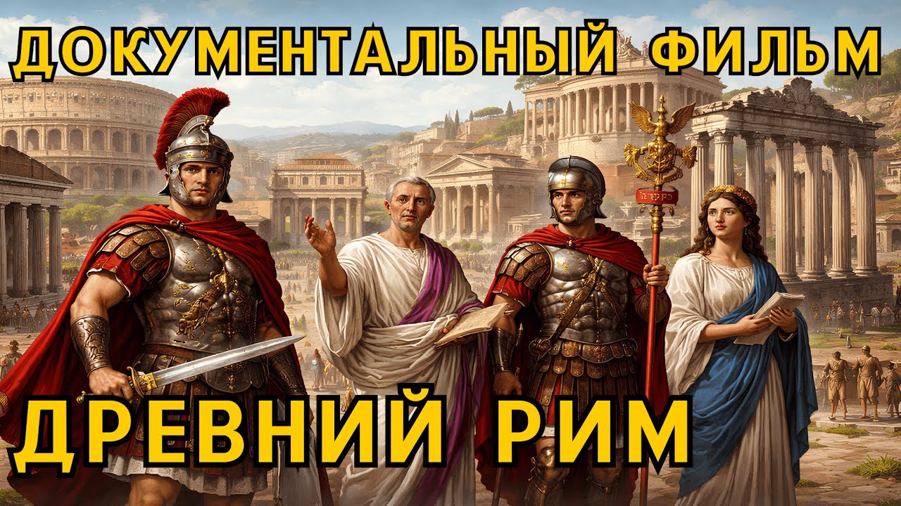 ДОКУМЕНТАЛЬНЫЙ ФИЛЬМ - ИСТОРИЯ ДРЕВНЕГО РИМА. История: события и факты.