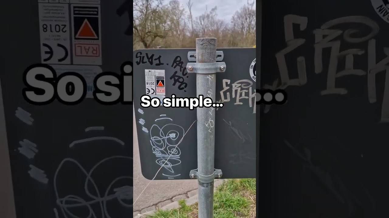 🧠 Simple, yet clever 🧠 #geocaching #geocache #shorts