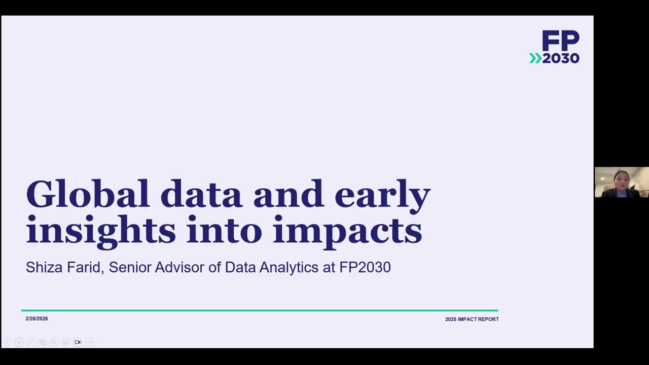 Impacts of Family Planning Funding Cuts: Early Insights from FP2030’s 2025 Report