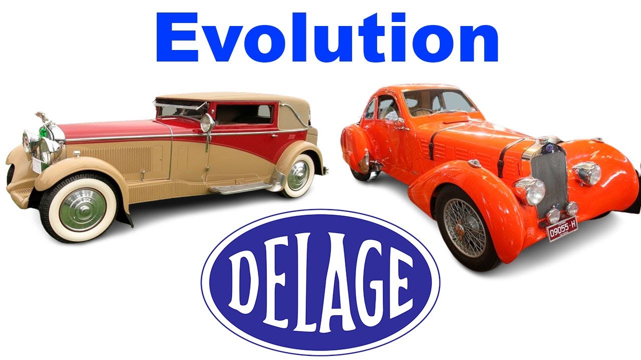 Delage cars - EVOLUTION